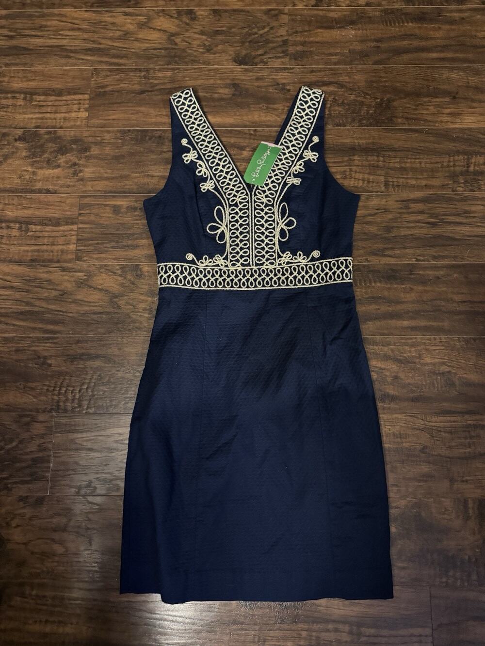 Lilly Pulitzer Aveline Dress True navy Sz:2 $228